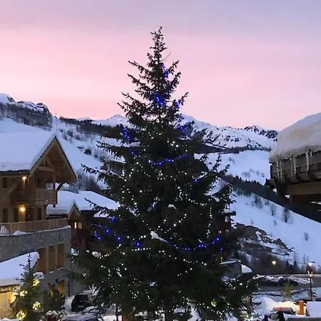 Stijlvol 4-kamerappartement In Aan De Piste * Valmorel